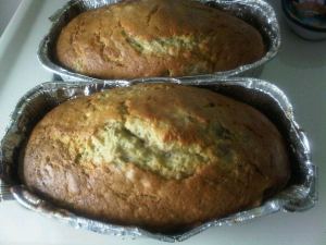 Banana Bread on Thanksgiving Day